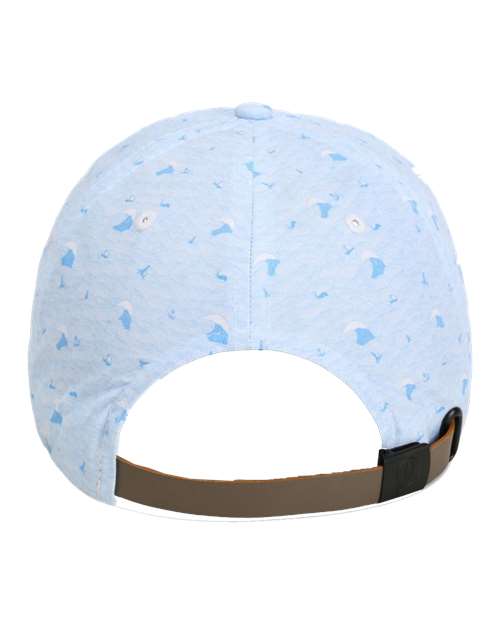 The Aloha Rope Cap - Light Blue - Rear. #variantid_46462053024042