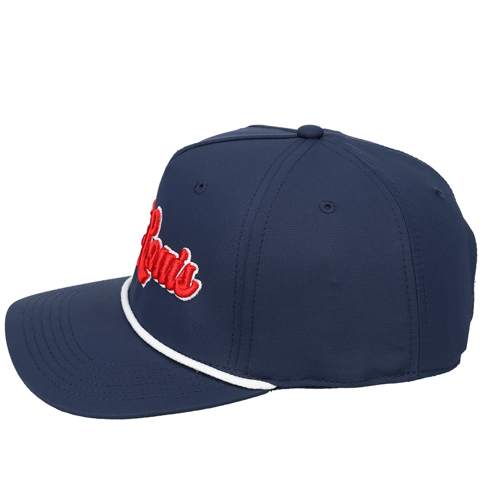 St. Louis 3D Script Logo - Cap America - i7256 Navy