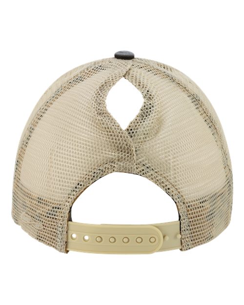 Women's Washed Mesh-Back Cap-Rear. #variantid_47123161743658