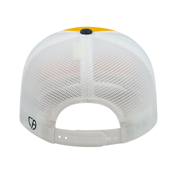 Flexfit 110® Premium Trucker Mesh Back Cap- Yellow - Rear 2. #variantid_47123461472554