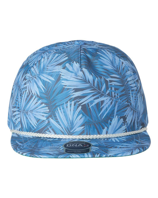 The Aloha Rope Cap - Blue - Front. #variantid_46462052892970