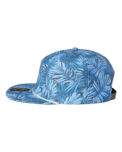 The Aloha Rope Cap - Blue - Side. #variantid_46462052892970