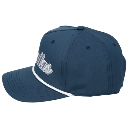 Dallas 3D Script Logo - Cap America - i7256 Dark Blue