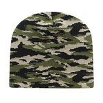 RKTC9 - Vintage Tiger Camouflage Knit Beanie