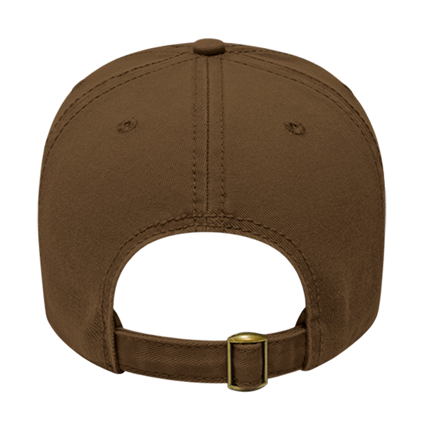 Relaxed Golf Cap - Brown - Back.  #variantid_47123452166442