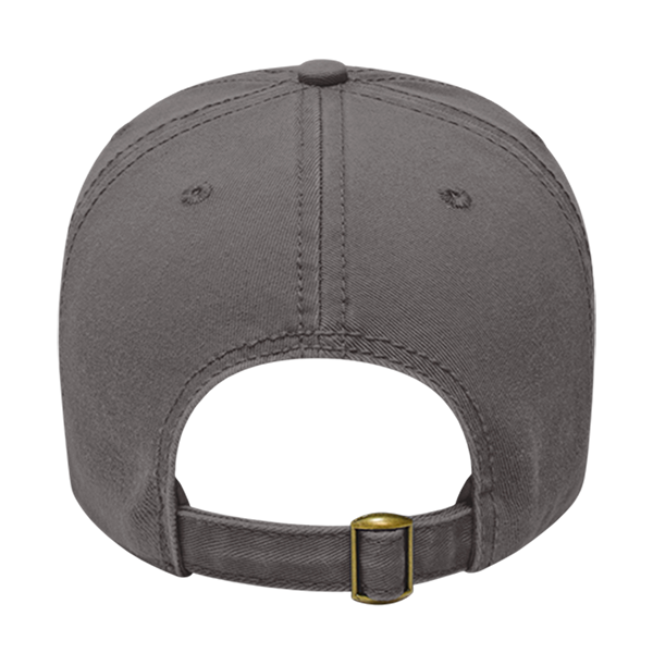 Relaxed Golf Cap - Gray - Rear.  #variantid_47123452231978