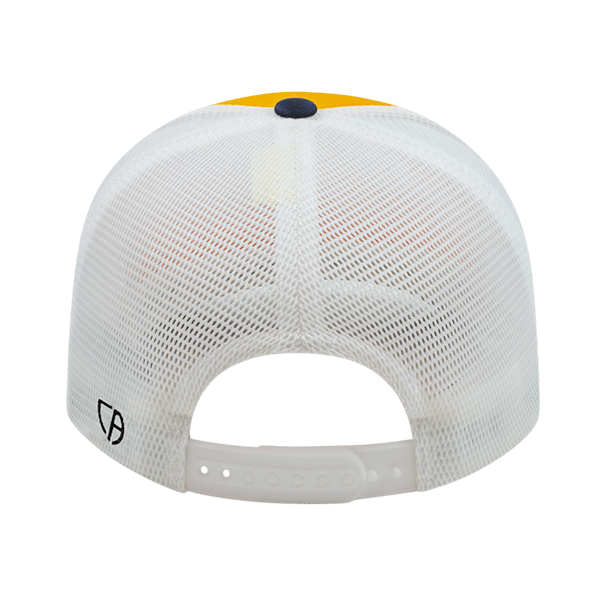 Flexfit 110® Premium Trucker Mesh Back Cap- Yellow - Rear 2.  #variantid_47123461472554