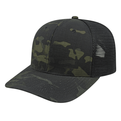 Flexfit 110® MultiCam® Premium Trucker Mesh Back Cap - Side. #variantid_47123464683818