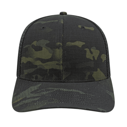 Flexfit 110® MultiCam® Premium Trucker Mesh Back Cap - Front.  #variantid_47123464683818