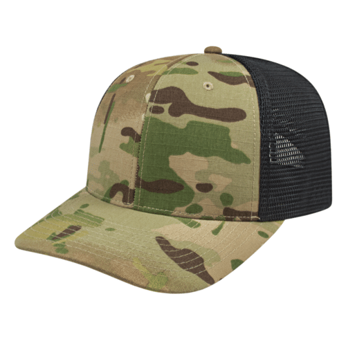 Flexfit 110® MultiCam® Premium Trucker Mesh Back Cap - Camo - Side. #variantid_47123464716586