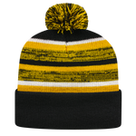 iK65 - Cap America Fleece Lined Knit Cap with Cuff