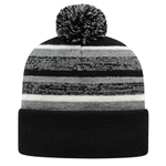 iK65 - Cap America Fleece Lined Knit Cap with Cuff