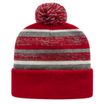 iK65 - Cap America Fleece Lined Knit Cap with Cuff