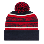 iK65 - Cap America Fleece Lined Knit Cap with Cuff